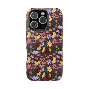 Floral Piano Surprise Song Tough Phone Case –Music Lover&#39;s Gift, Fan-Inspired Accessory, 2025 Concert Memory Keepsake, Aesthetic Phone Cover