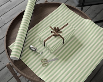 Klassisches Geschenkpapier Rot Gestreift Weihnachtsgeschenkpapier Geschenkverpackung Traditionelles Geschenkpapier Elegante Weihnachtsgeschenkverpackung Retro