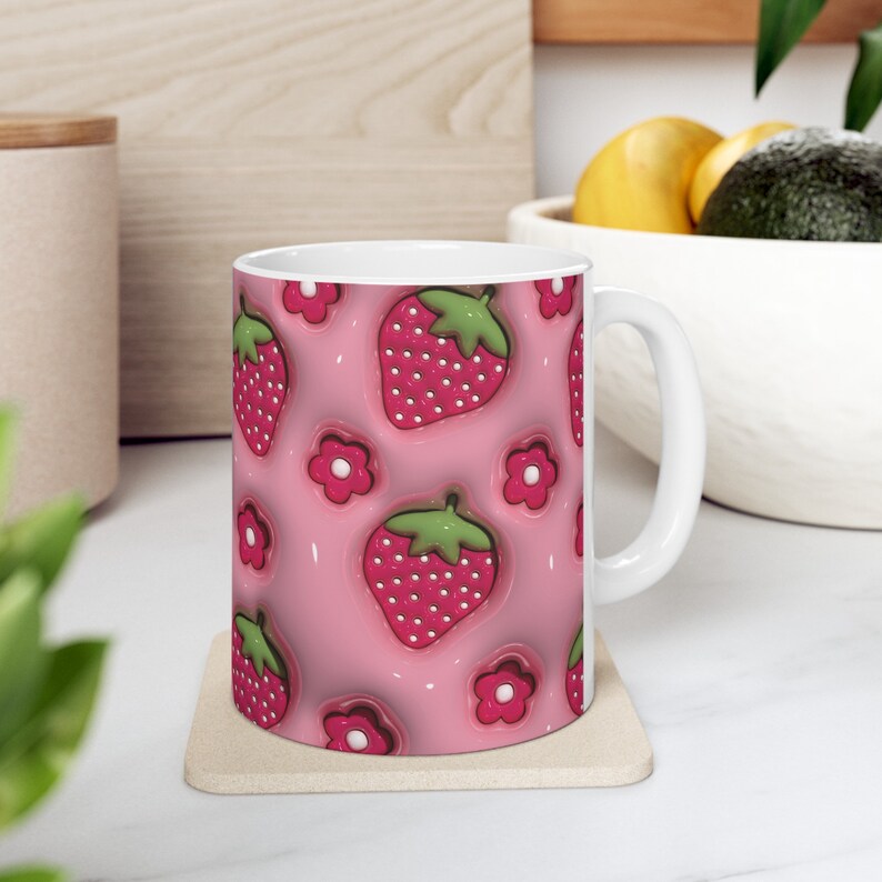 Strawberry Coffee Mug main image 0