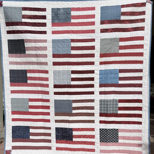 American Flag Quilt
