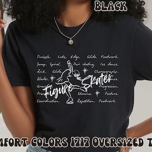 Comfort Colors Figure Skater Definition T-Shirt - Ice Skater Gift, Figure Skating Shirt, Gift for Figure Skater, Skating Tee, Figure Skater