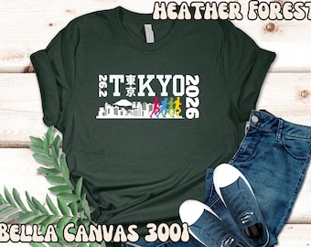 Tokyo Runner Tshirt, Marathon Finisher Unisex Tee: 26.2 Miles, 2025 Runner Gift