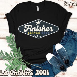 Boston 2025 Marathon Finisher Tee: Unisex Running Shirt