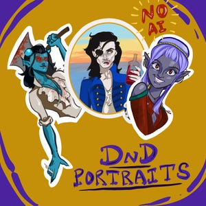 DND Character Portrait Commissions!