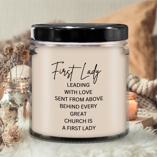 Pastor Wife Gift Pastor Wife Appreciation Candle Gift Mother's Day First Lady Appreciation Gifts Pastor's Wife First Lady Gift 1st Lady