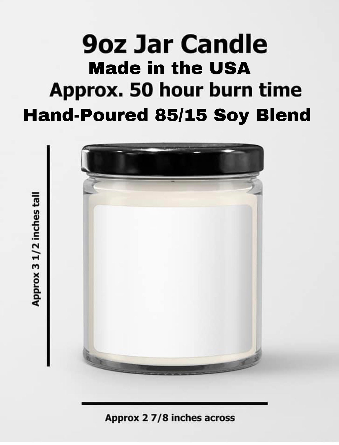 Rainbow Baby Shower Candle Prize: Vanilla Soy Wax Candle - Etsy