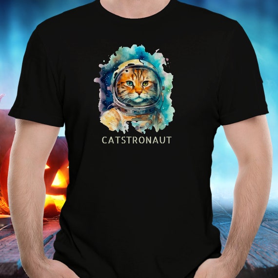 Astronaut Cat T-Shirt Space Cat Tee For Men, Women, Kids Astronaut Cat T-Shirt Space Cat Tee For Men, Women, Kids