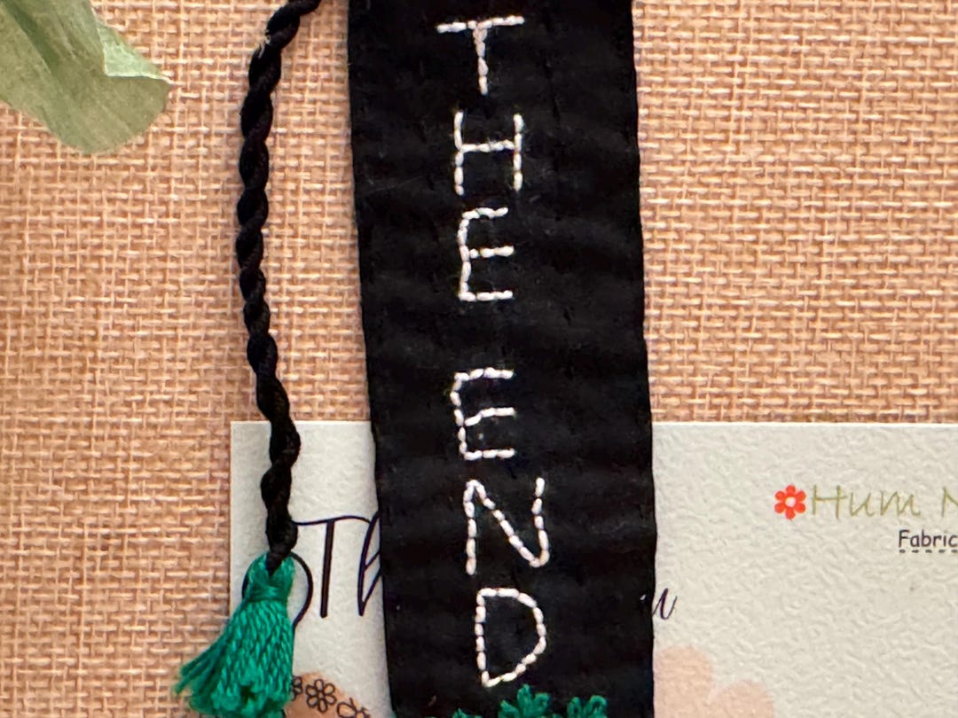 Handmade Book Mark, Fabric Embroidery Book Mark (product # 16bm) - Etsy