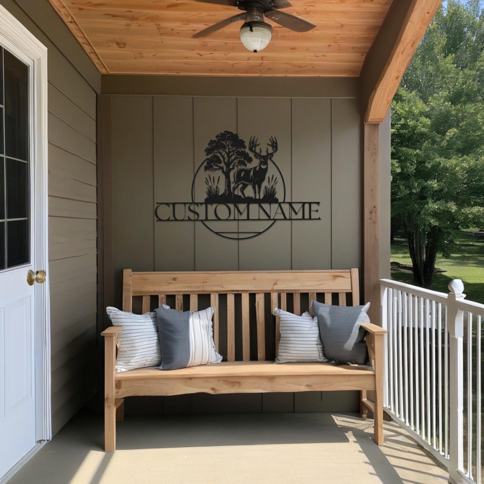 Custom Name Ranch Sign • Custom Name Deer Sign • Ranch Sign • Custom ...