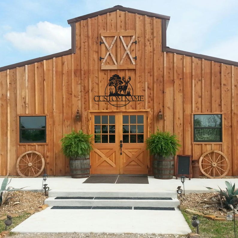 Custom Name Ranch Sign • Custom Name Deer Sign • Ranch Sign • Custom ...