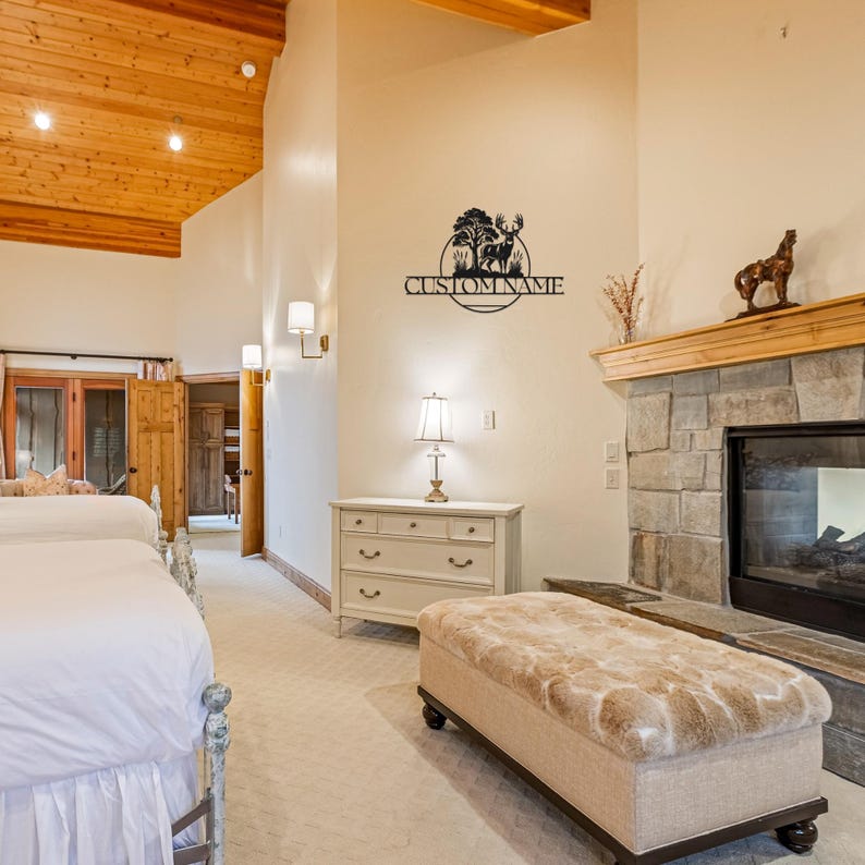 Custom Name Ranch Sign • Custom Name Deer Sign • Ranch Sign • Custom ...