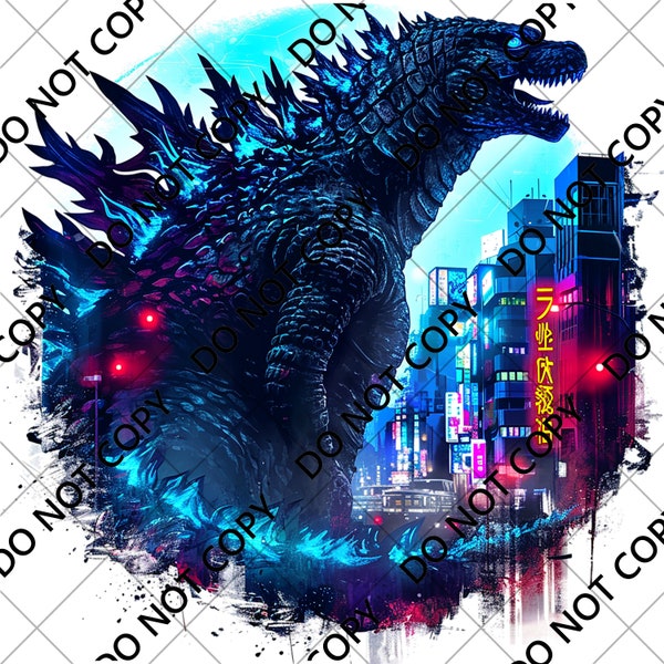 Freebie Kaiju Vector File,  Layered & Grouped by Color, Ready For DTF, DTG, Sublimation Printing, Monster png for shirts, svg, png, jpeg