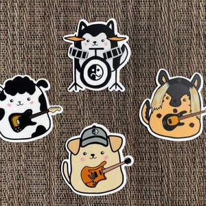 Fall Out Boy Inspired Dog stickers