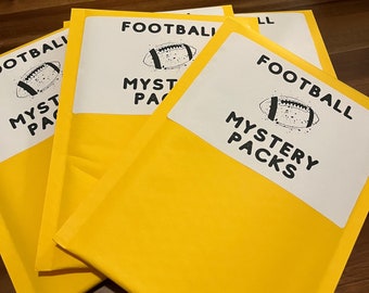 NFL Football Mystery Packs! Multiple Hits Guaranteed! Autos, #'d, Mem and more