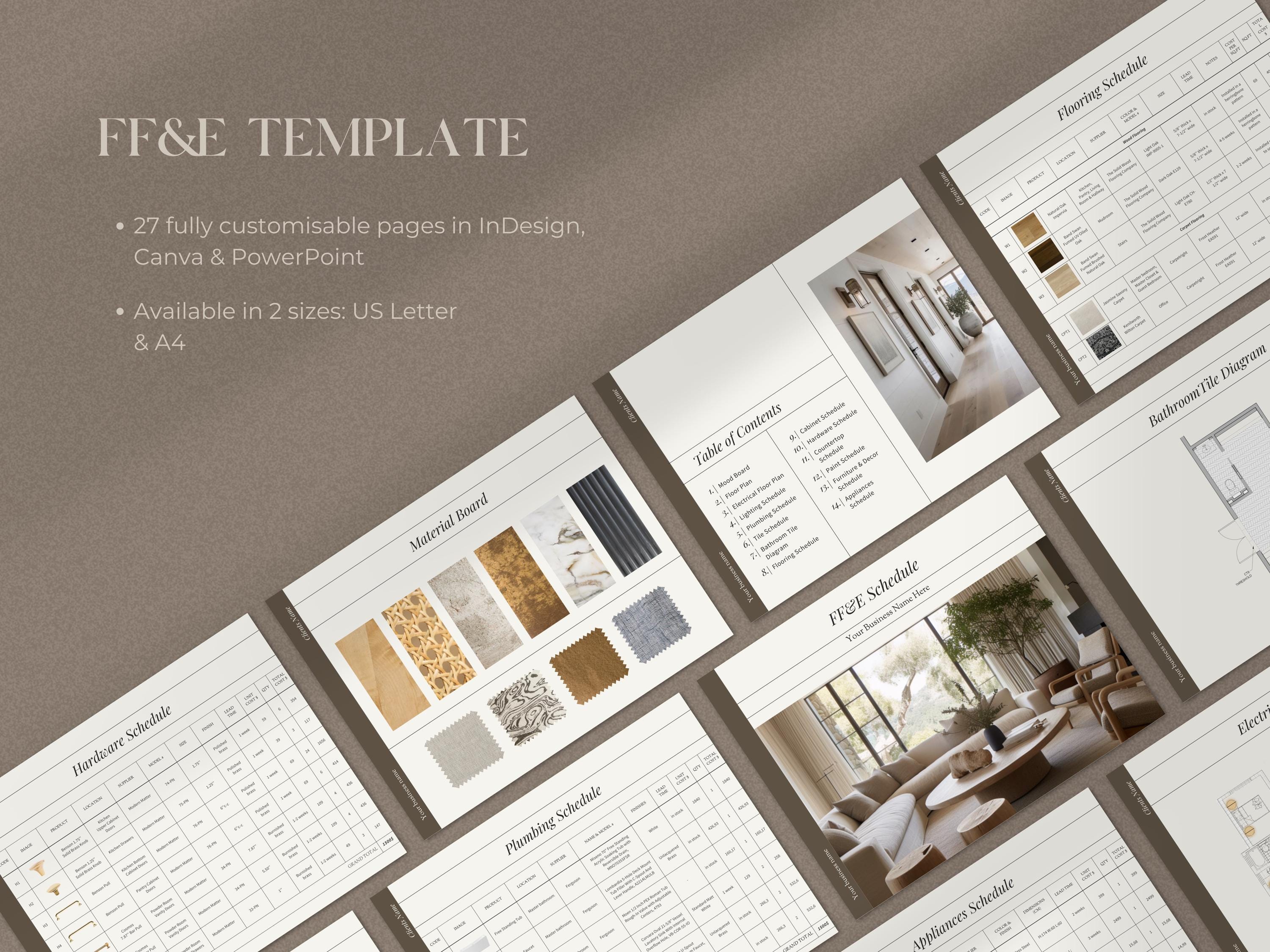 Interior Design Bundle | Interior Design Presentation Template ...