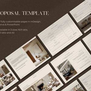 Interior Design Bundle | Interior Design Presentation Template | Interior Design Proposal | FF&E Schedule | Interior Design Templates image 2