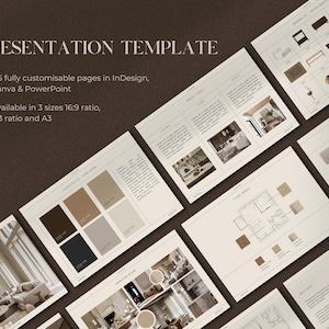 Interior Design Bundle | Interior Design Presentation Template | Interior Design Proposal | FF&E Schedule | Interior Design Templates image 4