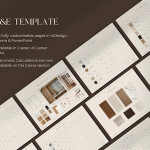 Interior Design Bundle | Interior Design Presentation Template | Interior Design Proposal | FF&E Schedule | Interior Design Templates image 7