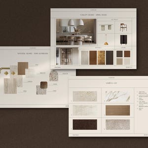 Interior Design Bundle | Interior Design Presentation Template | Interior Design Proposal | FF&E Schedule | Interior Design Templates image 5