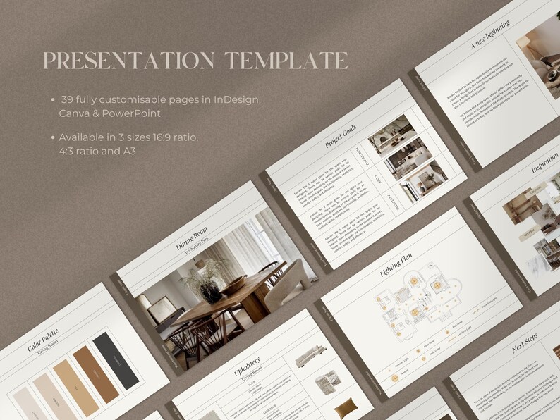Interior Design Bundle | Investment Guide | Interior Design Proposal ...