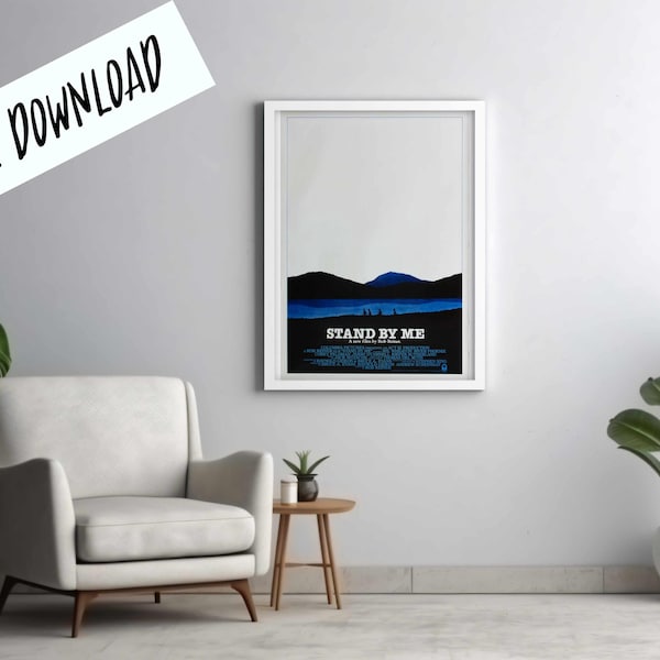 Digitale poster stand-by-me cultfilm downloaden