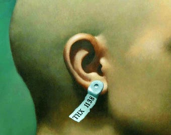 Digital Poster THX 1138 Sci Fi Cult Film Download