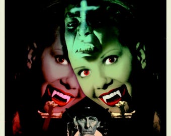 Digital Poster Twins of Evil Horror Cult Film