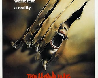Digital Poster The Howling 1981 Horror Cult Film
