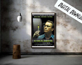Digital Poster Beyond Re-Animator Horror Cult Film Download