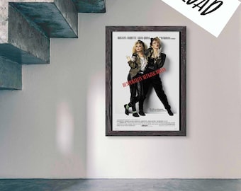 Digital Poster Desperately Seeking Susan 1985 Fantasy Cult Film Download