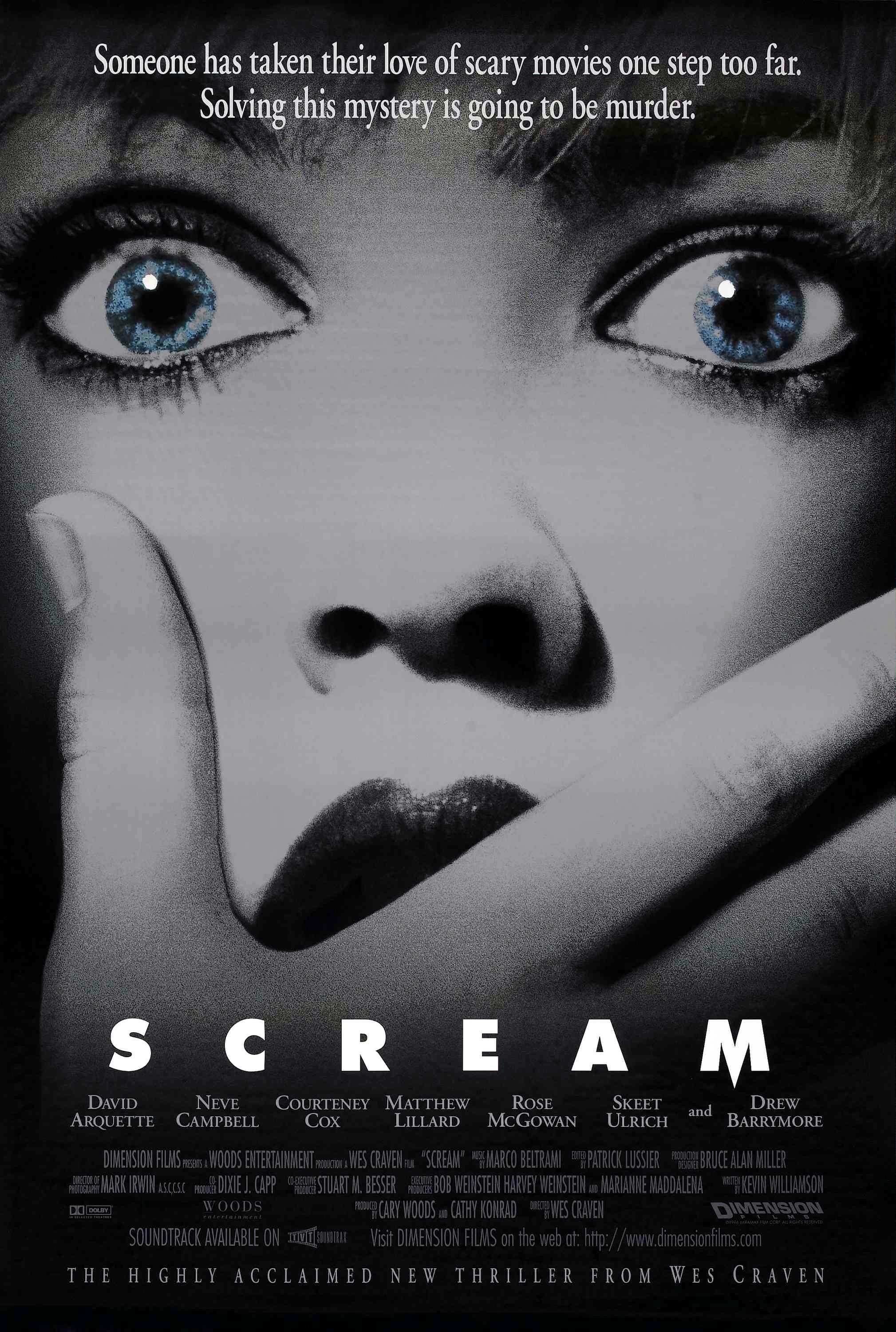 Digital Poster Scream Horror Cult Wes Craven Film - Etsy