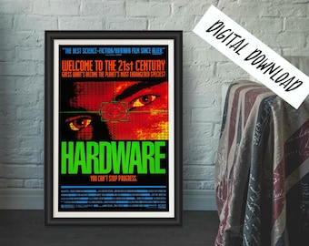 Digital Poster Hardware Horror Sci Fi Cult Film Download