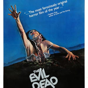 Digital Poster The Evil Dead Horror Raimi Cult Film Download