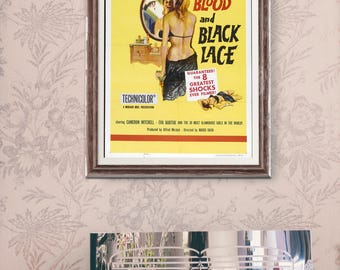 ブラック・サンデー 1960年映画ポスター | クラシックなイタリアン