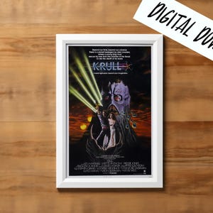 Digital Poster Krull Sci Fi Fantasy Cult Film Download