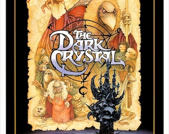 Digital Poster The Dark Crystal Fantasy Cult Film Download