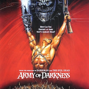 Digital Poster Army of Darkness Evil Dead III Horror Raimi Alternate Poster Cult Film Download