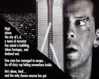 Digital Poster Die Hard Action Cult Film Download