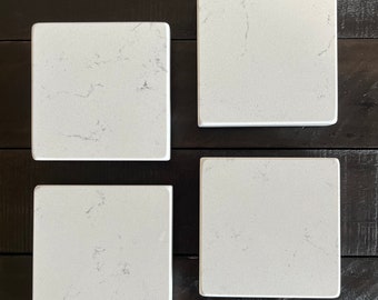 Cordelia Quartz Square Coasters