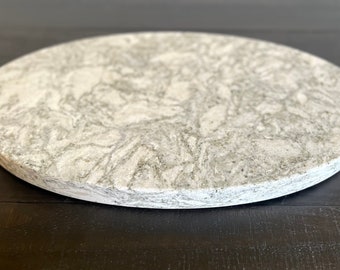 Berwyn Cambria Quartz Oval Display Tray / Cutting Board / Serving Board