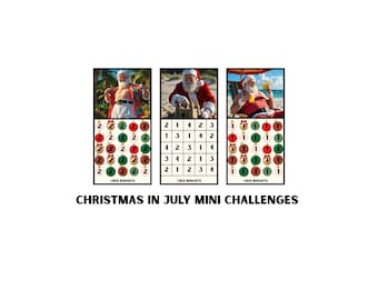 Christmas in July - Mini Savings Challenges - Digital