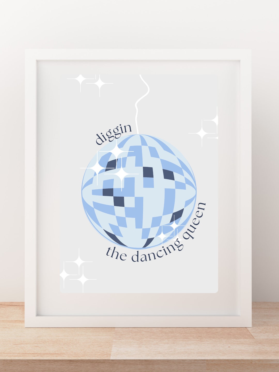 Mamma Mia Wall Art dancing Queen Poster - Etsy
