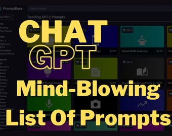 Chap GPT Prompts