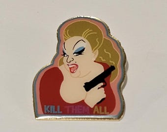 Pink Flamingos - Divine - Pin