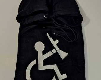 Handicapped Anarchy - Embroidered Hoodie