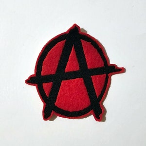 Anarchy - Gestickter Aufnäher zum Aufnähen