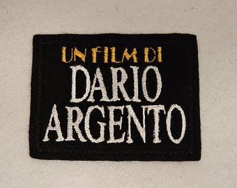 Dario Argento - Embroidered Sew-On/DIY Patch