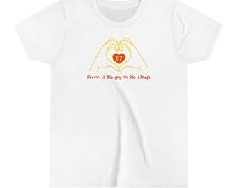 Camiseta juvenil de los Chiefs, Karma Design, Kansas City Football