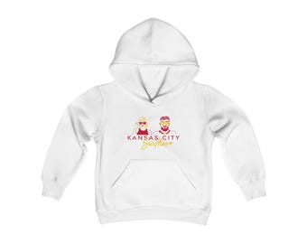 Sudadera con capucha de mezcla pesada para jóvenes de KC