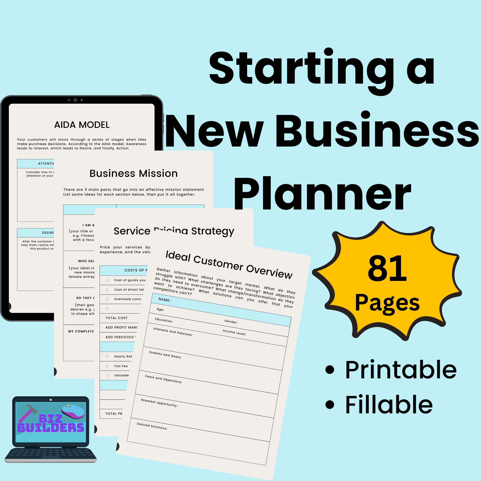 Ultimate Business Planner 2023, Business Plan Startup, Small Business